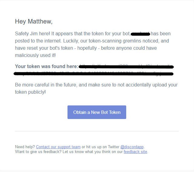 discord notification